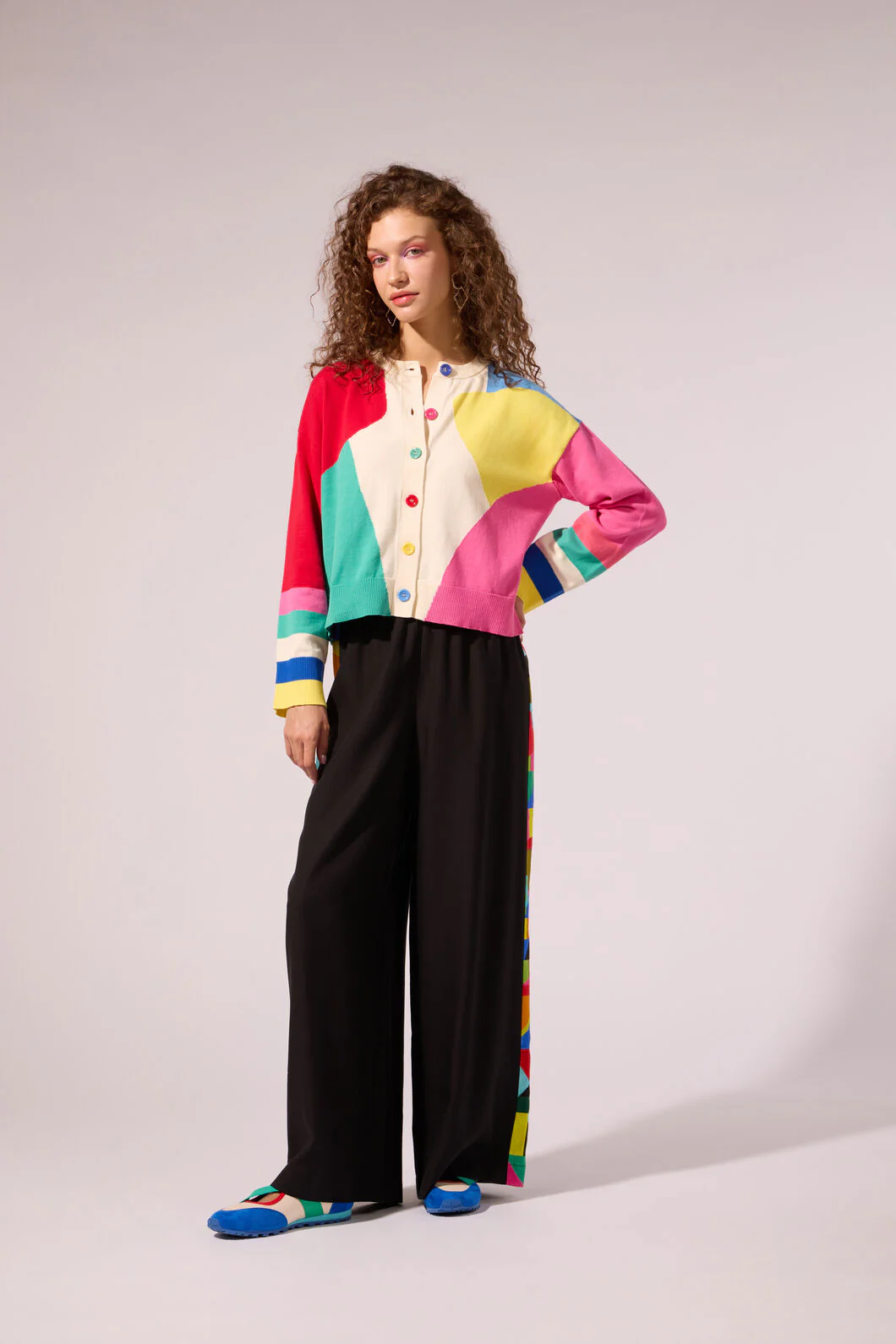 Abstract Symphony Cardigan - Image 2
