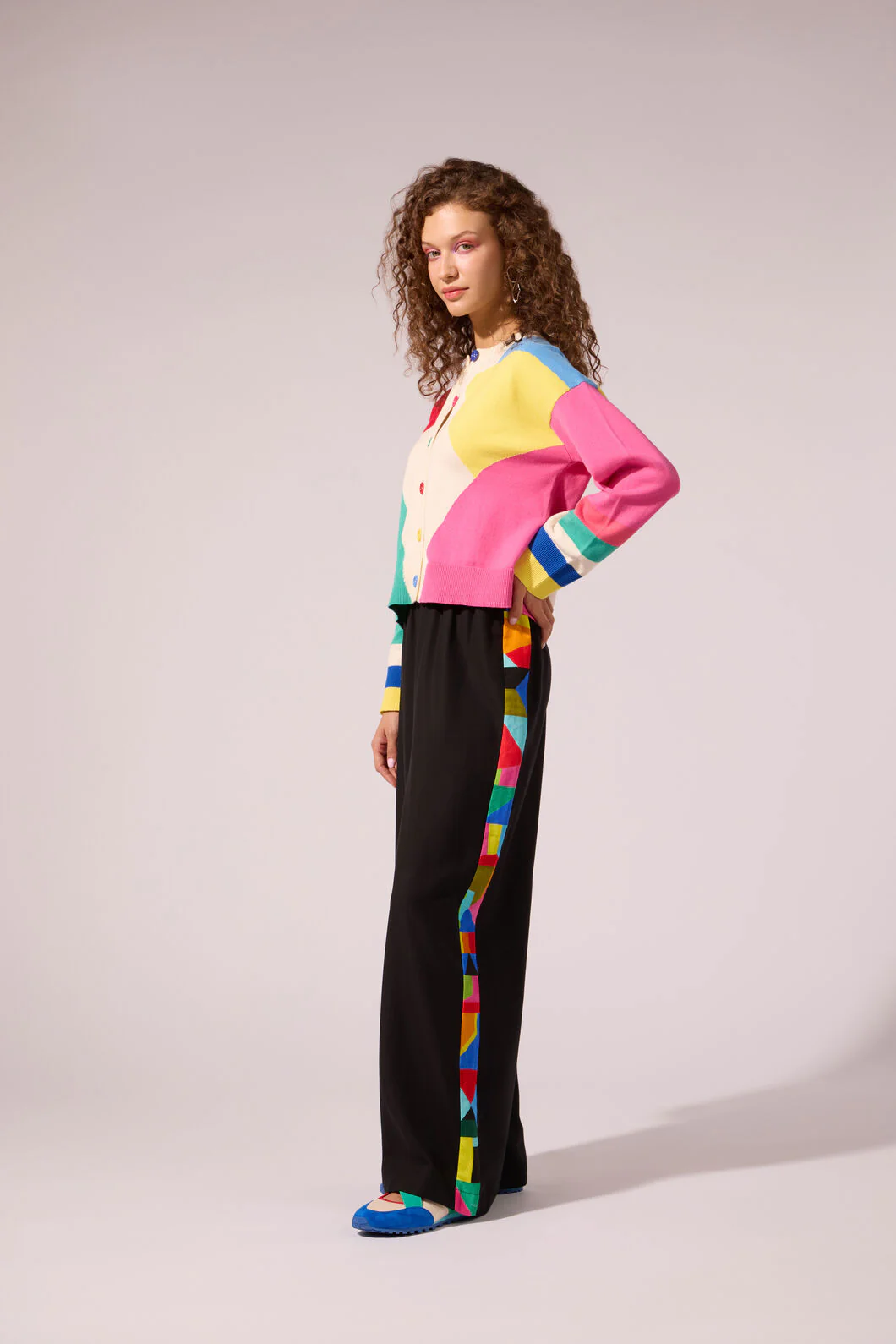 Abstract Symphony Cardigan - Image 3