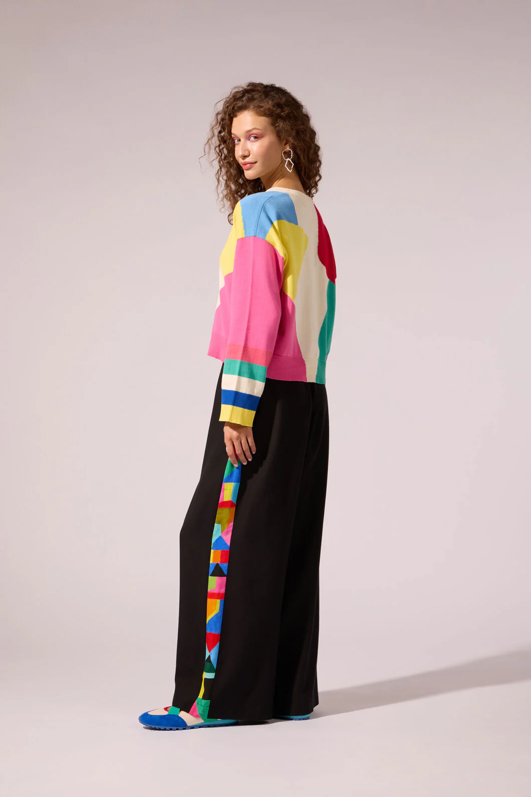 Abstract Symphony Cardigan - Image 4