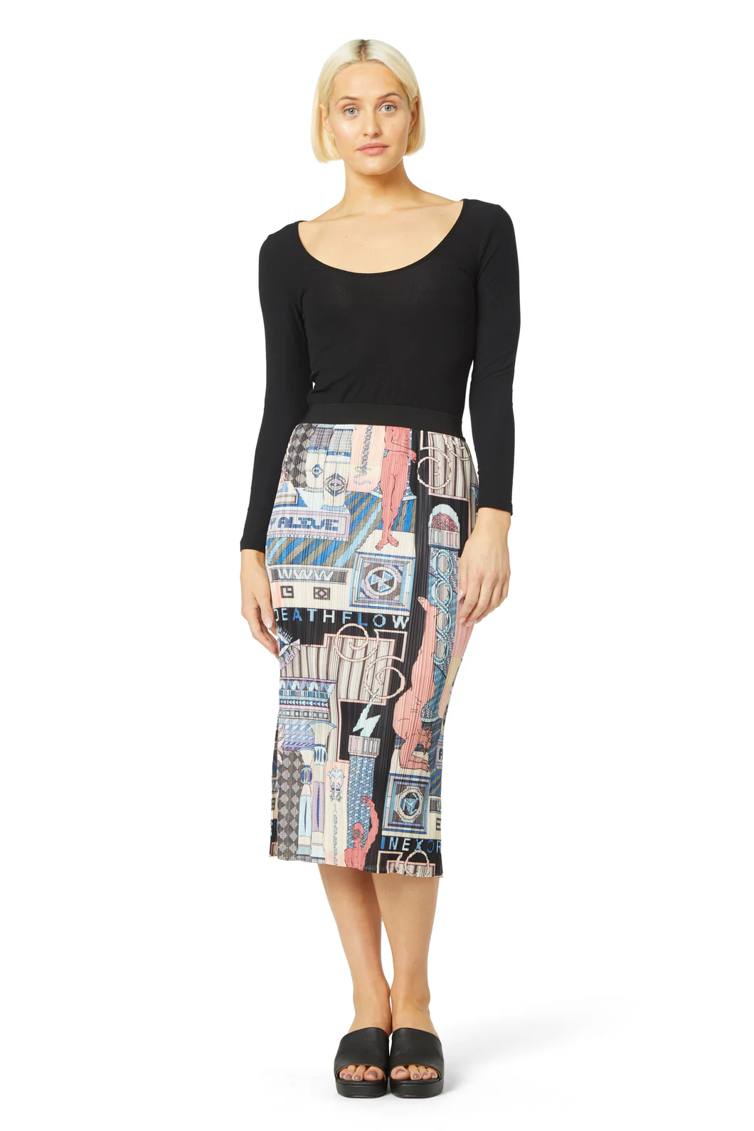 All The Way Alive Pleated Ski