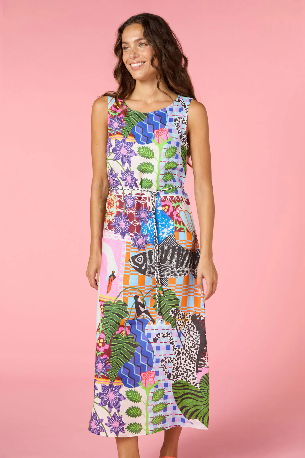 All Things Linen Slip Dress - Image 5