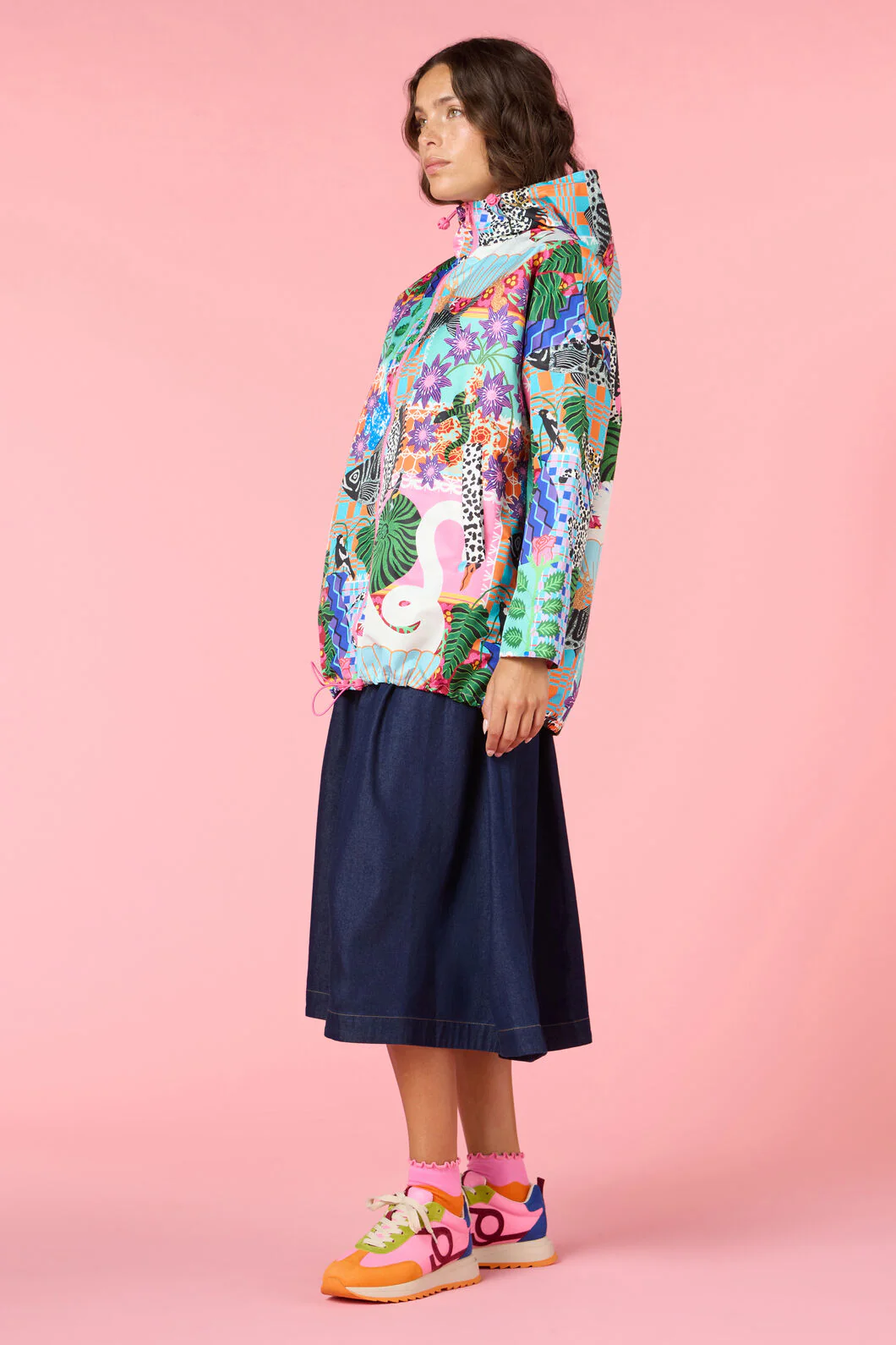 All Things Print Raincoat - Image 4