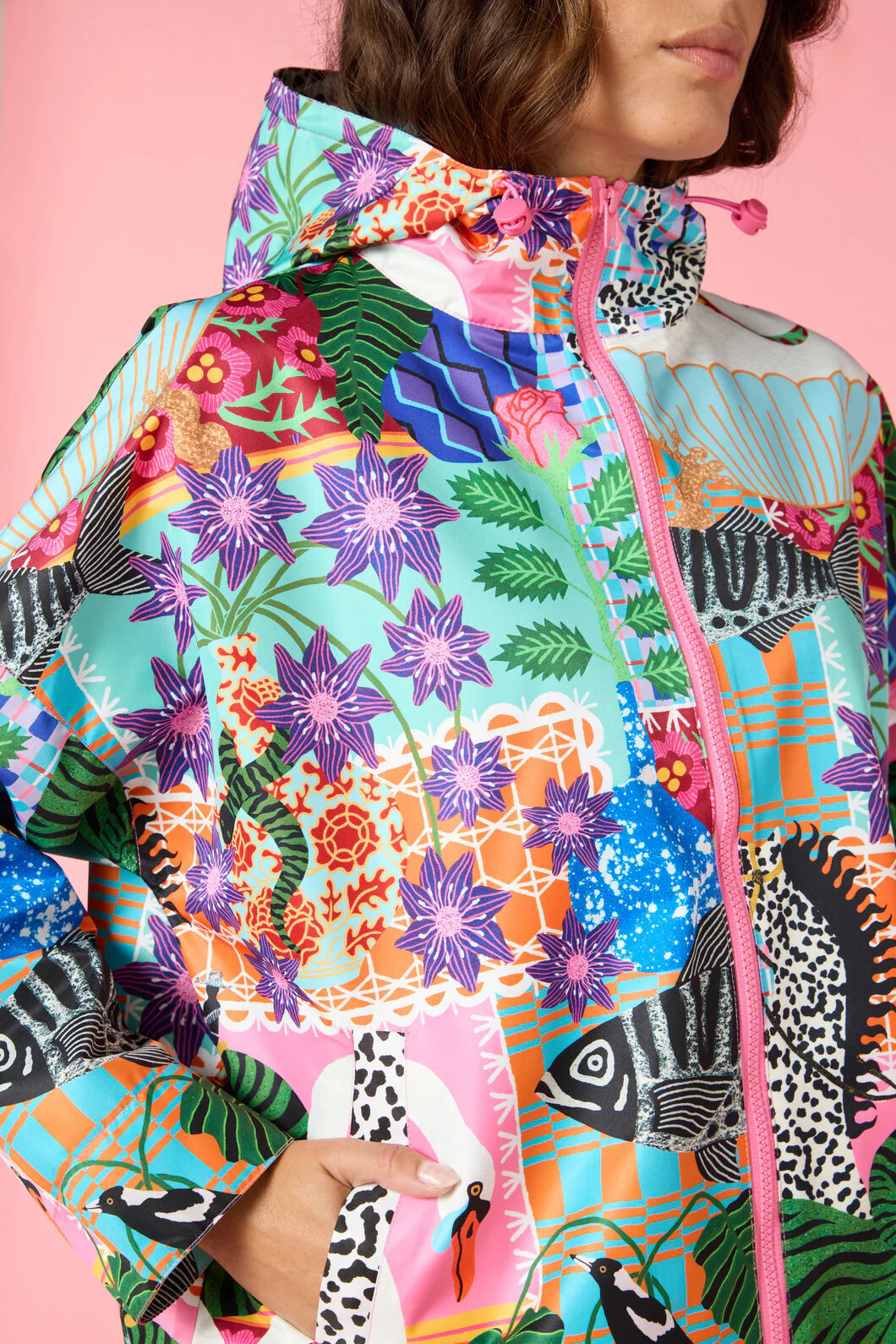 All Things Print Raincoat - Image 6