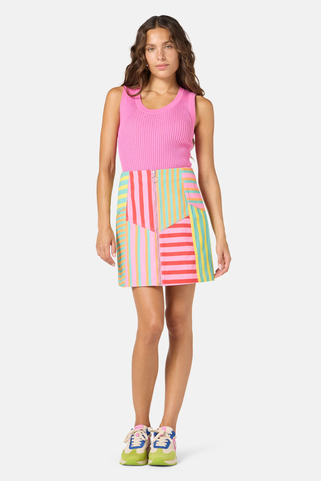 Allegra Cotton Knit Tank - Image 12