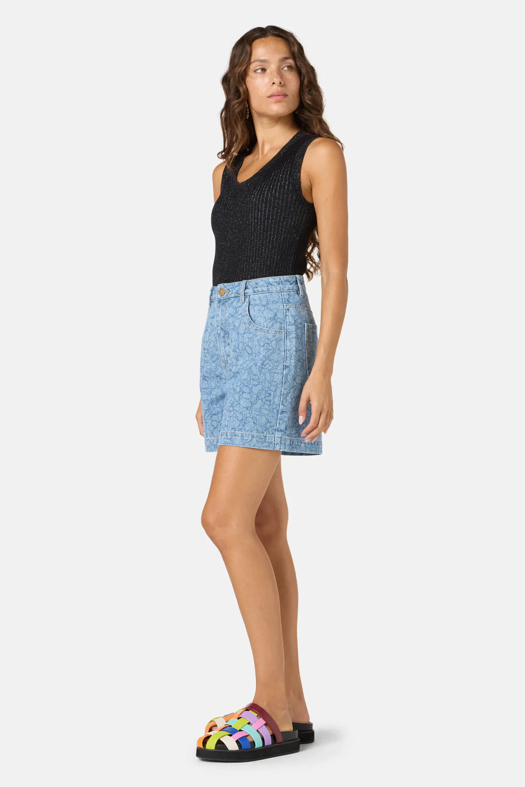 Allegra Cotton Knit Tank - Image 4