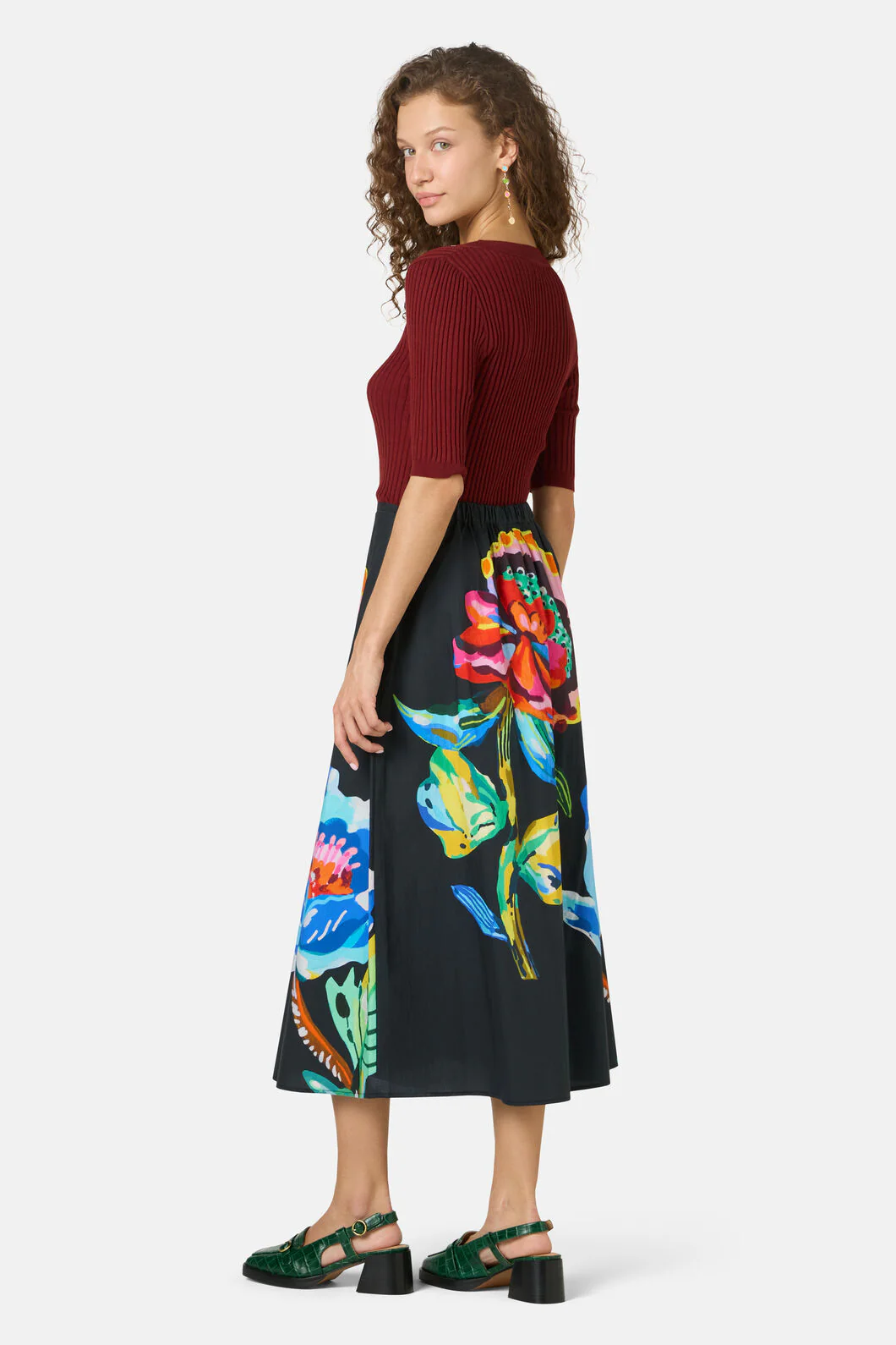 Allegra Scooped Neck Knit Top - Image 5