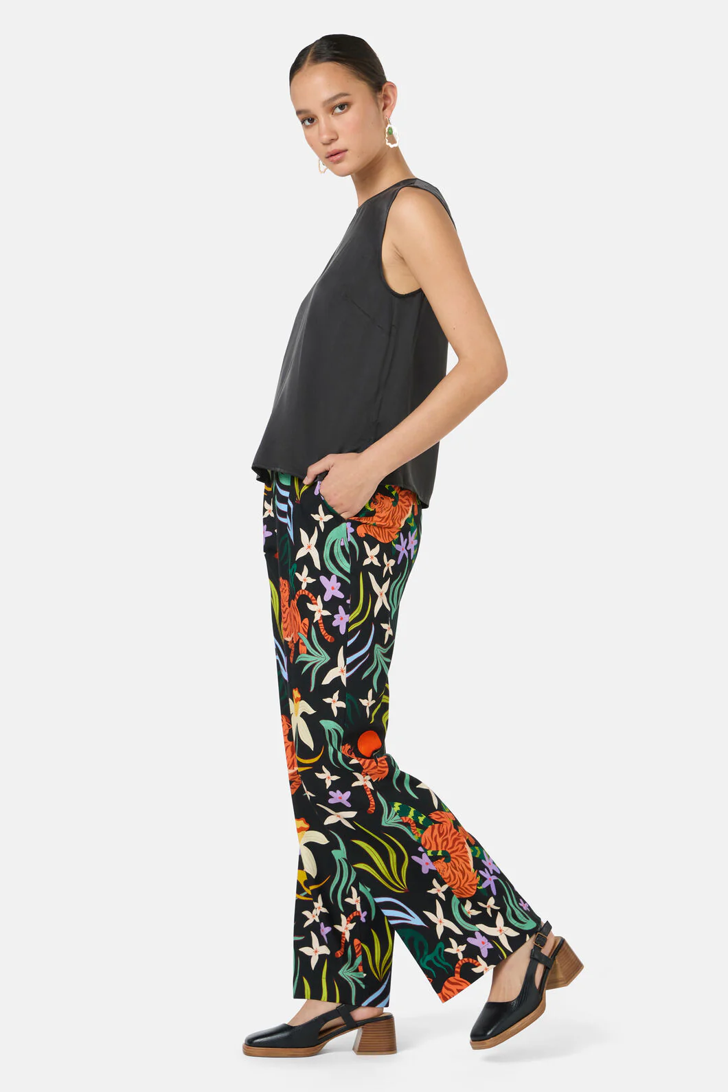 Anika Sandwashed Silk Tank - Image 3