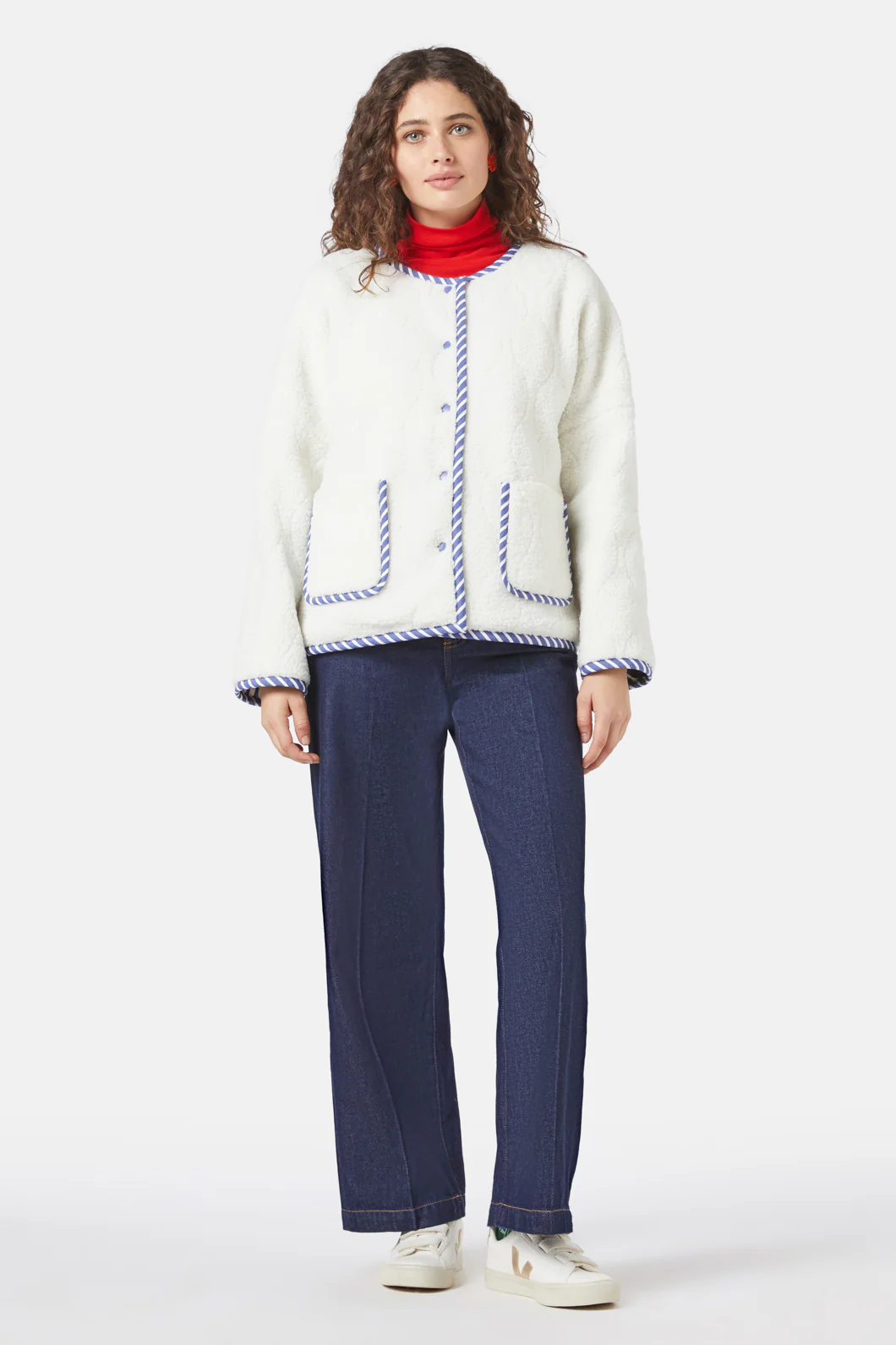 Artists Patchwork Quilted Jacket - Image 5