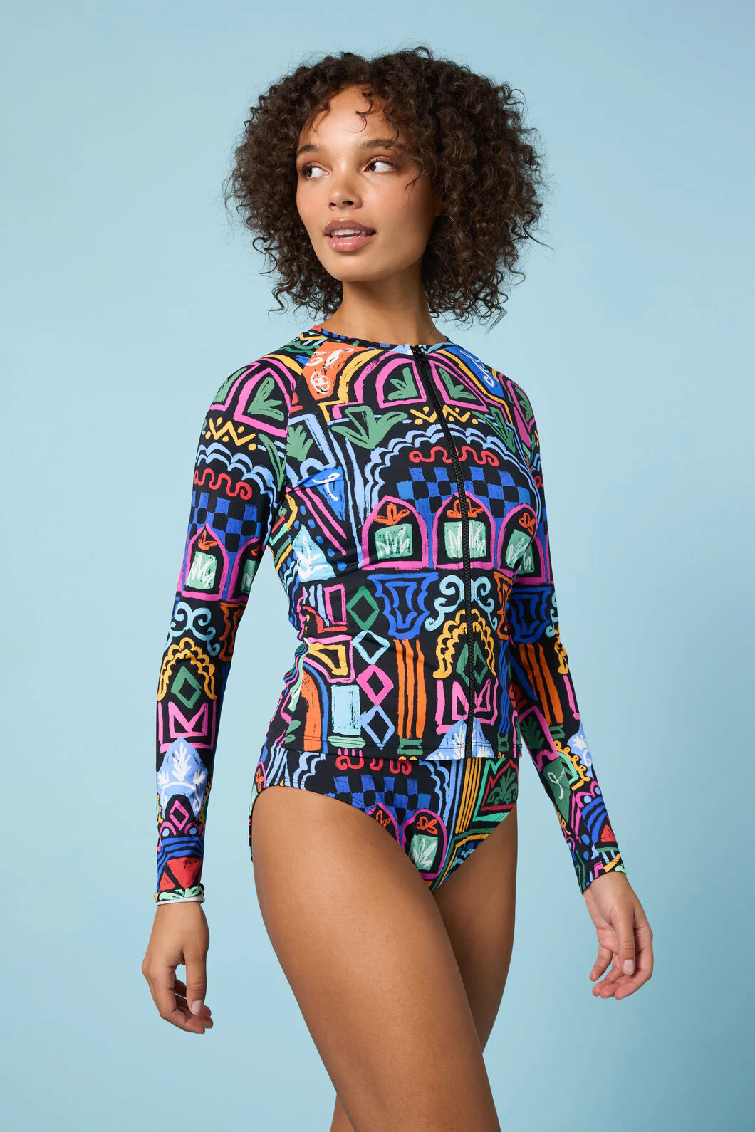 Atrium Print Rashie - Image 2