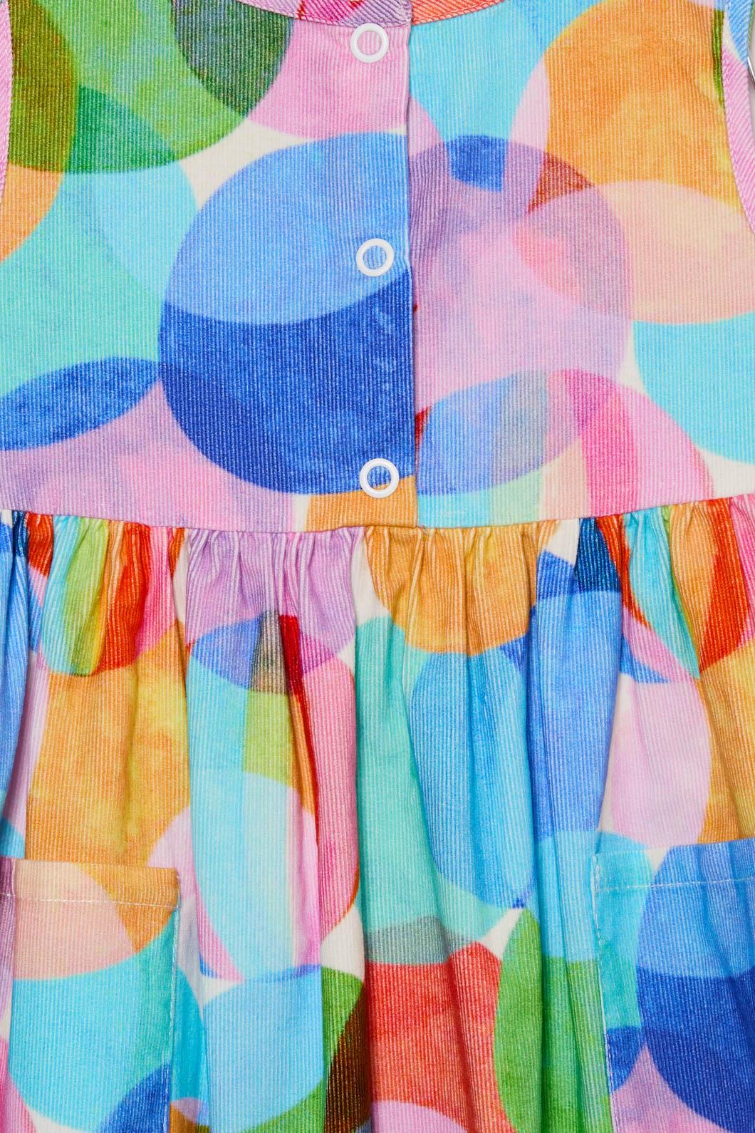 Balloons Kids Cord Dress - Image 3