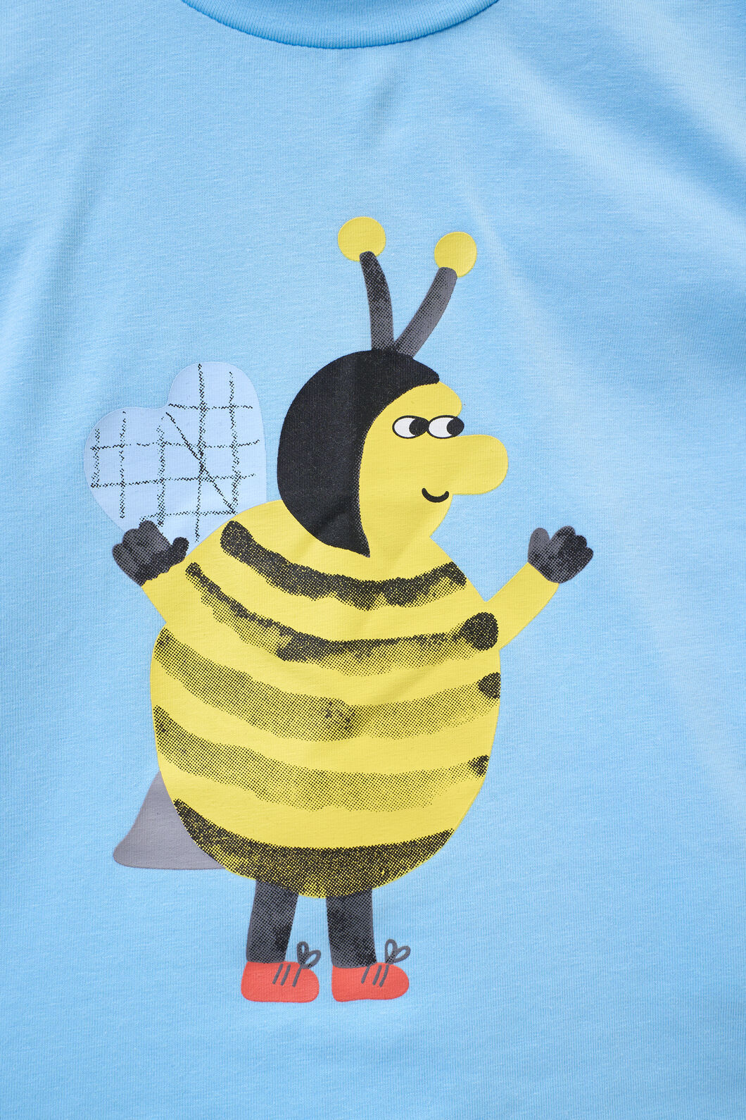 Bee Guy Baby T-Shirt - Blue - Image 3