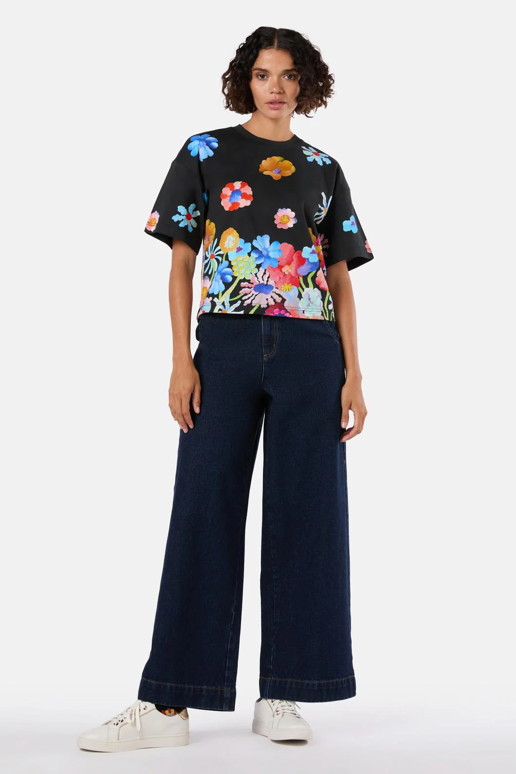 Big Bouquet Placement Relaxed Tee - Image 2