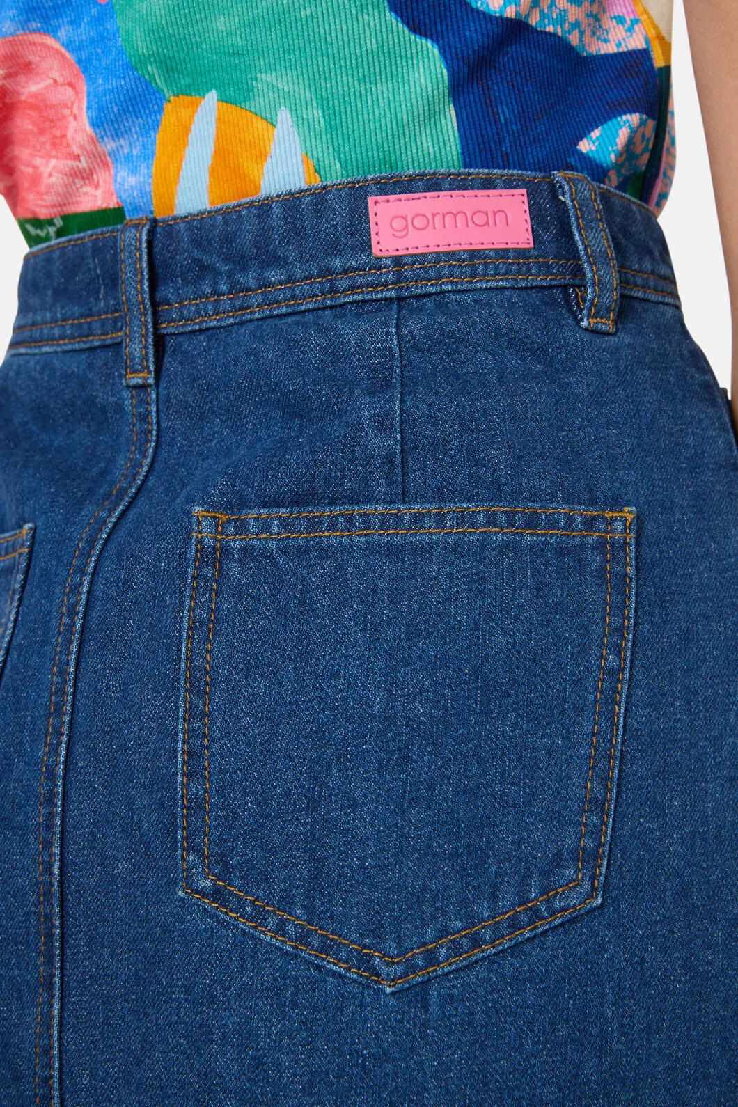 Billie Denim Mini Skirt - Image 5