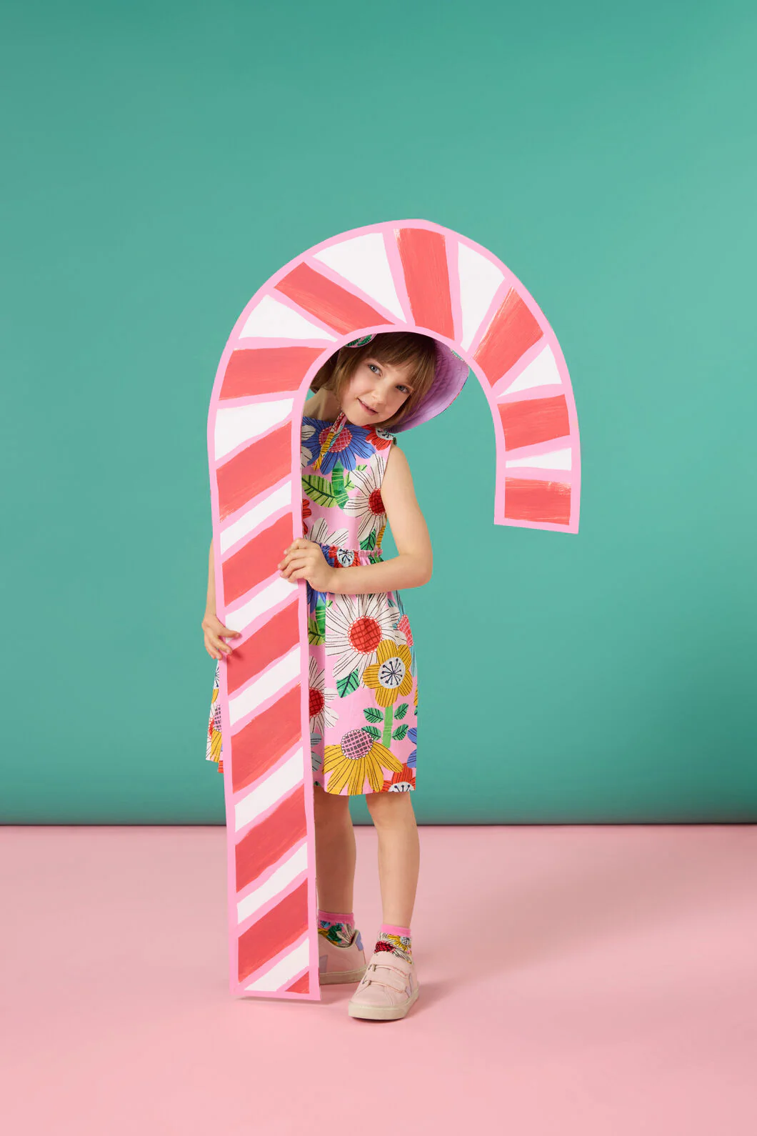 Blooming Floral Kids Dress - Image 2