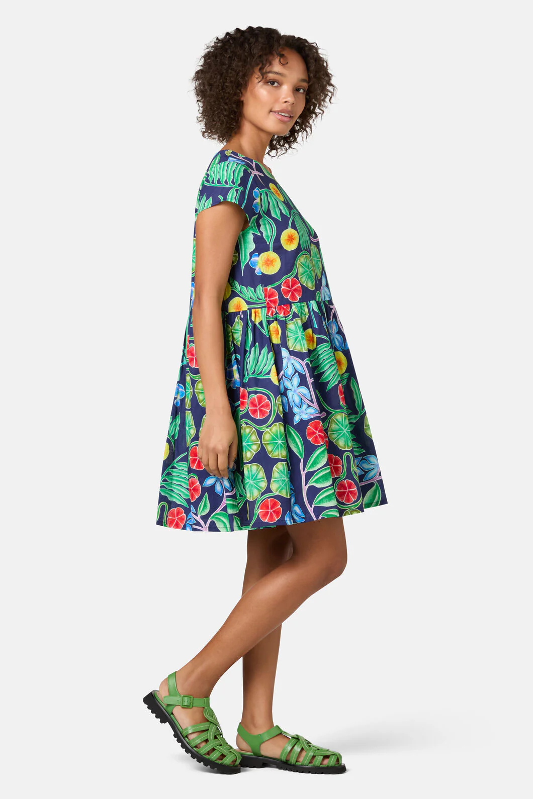 Botanica Print Beach Dress - Image 3