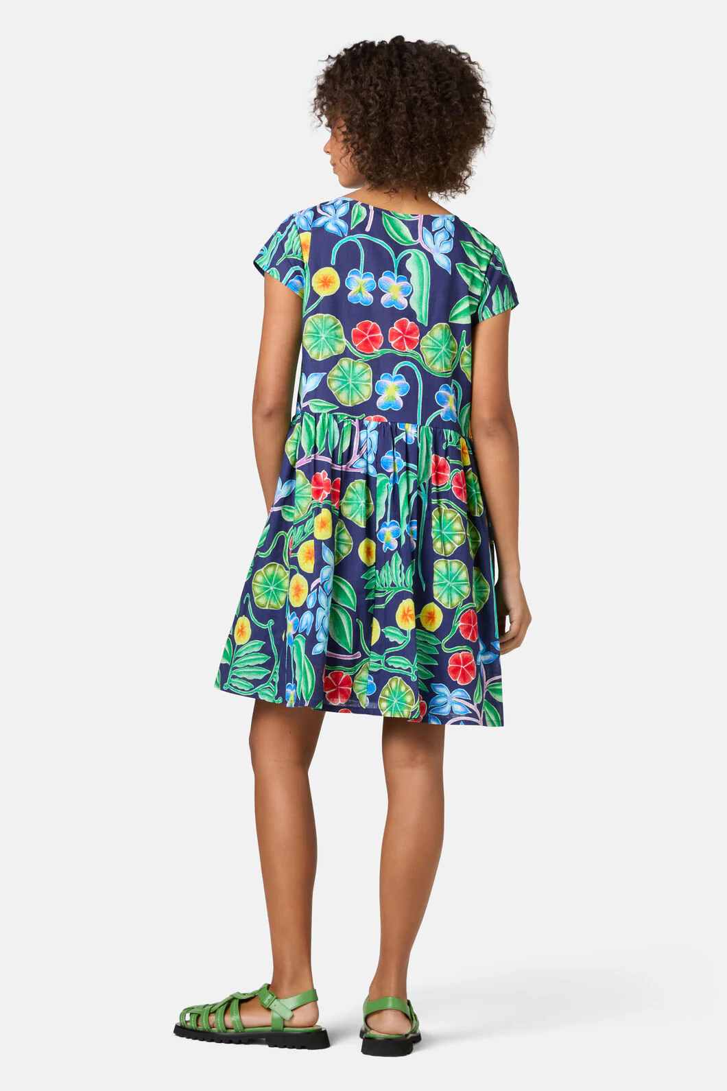Botanica Print Beach Dress - Image 4