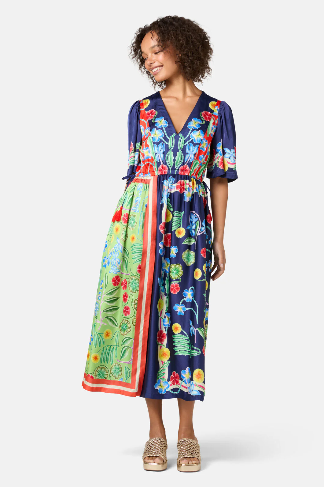 Botanica Print Scarf Dress - Image 2