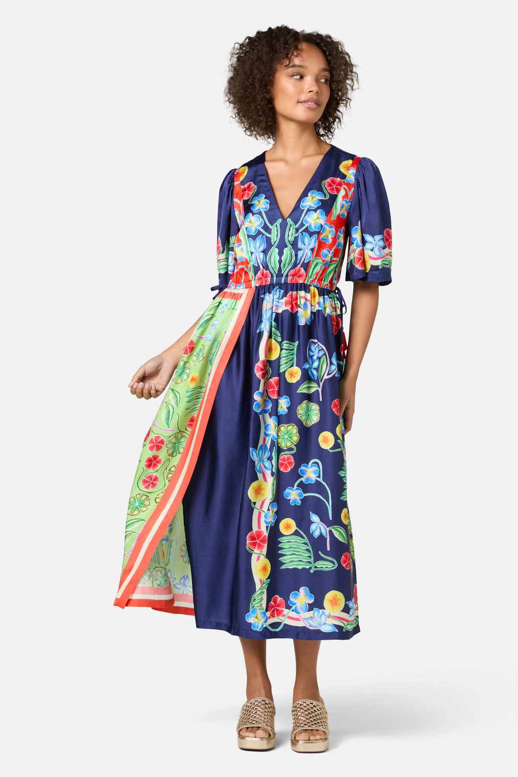Botanica Print Scarf Dress - Image 3