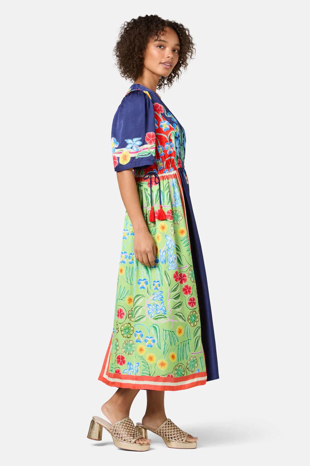 Botanica Print Scarf Dress - Image 5