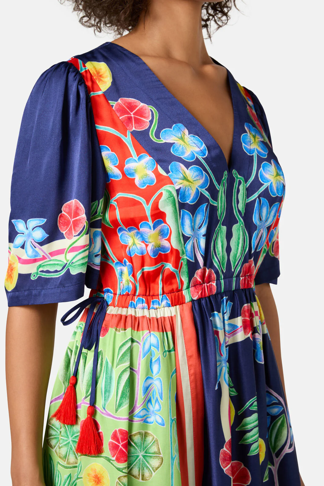 Botanica Print Scarf Dress - Image 7