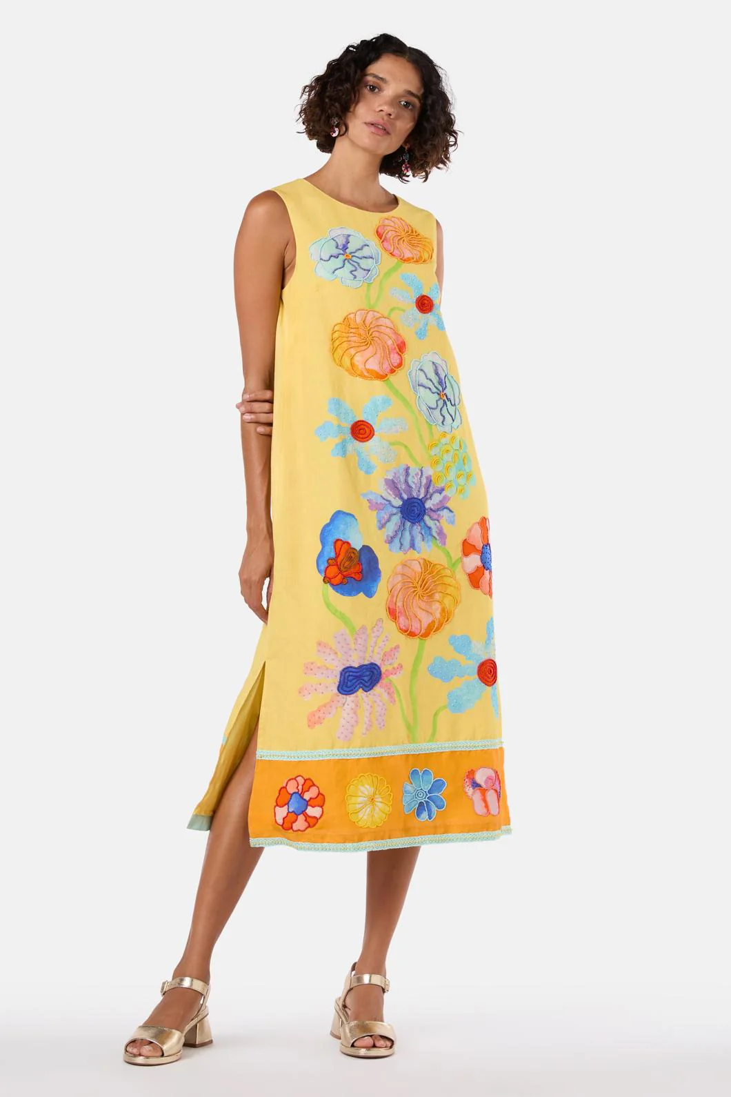 Bouquet Emb Dress - Image 3