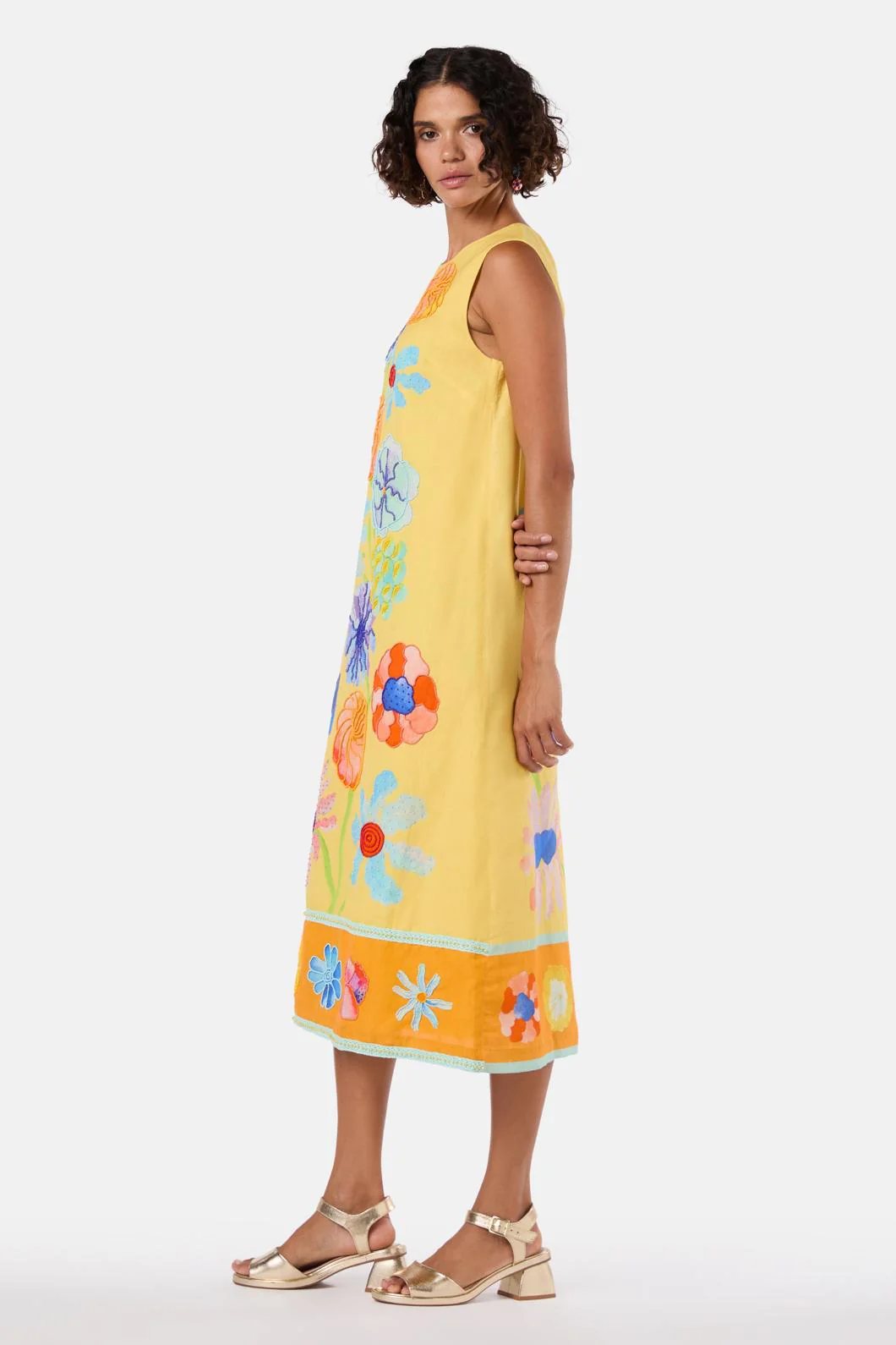 Bouquet Emb Dress - Image 4