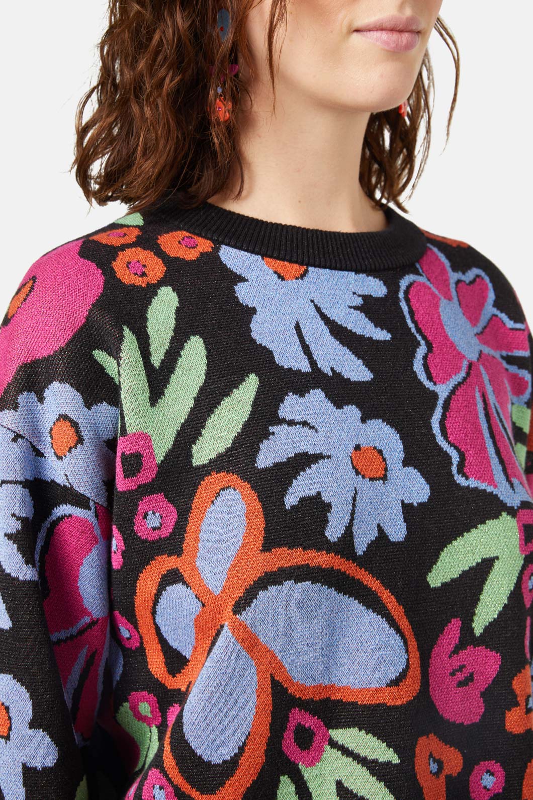 Brushed Bouquet Jumper - Image 3