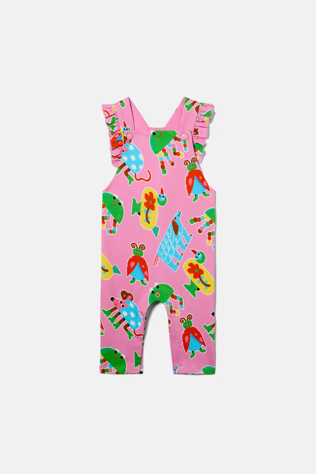 Buggy Boo Baby Frill Overalls - Image 2