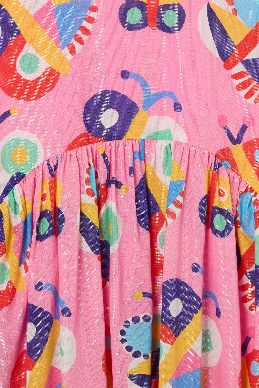 Butterfly Kids Tulip Dress - Image 4