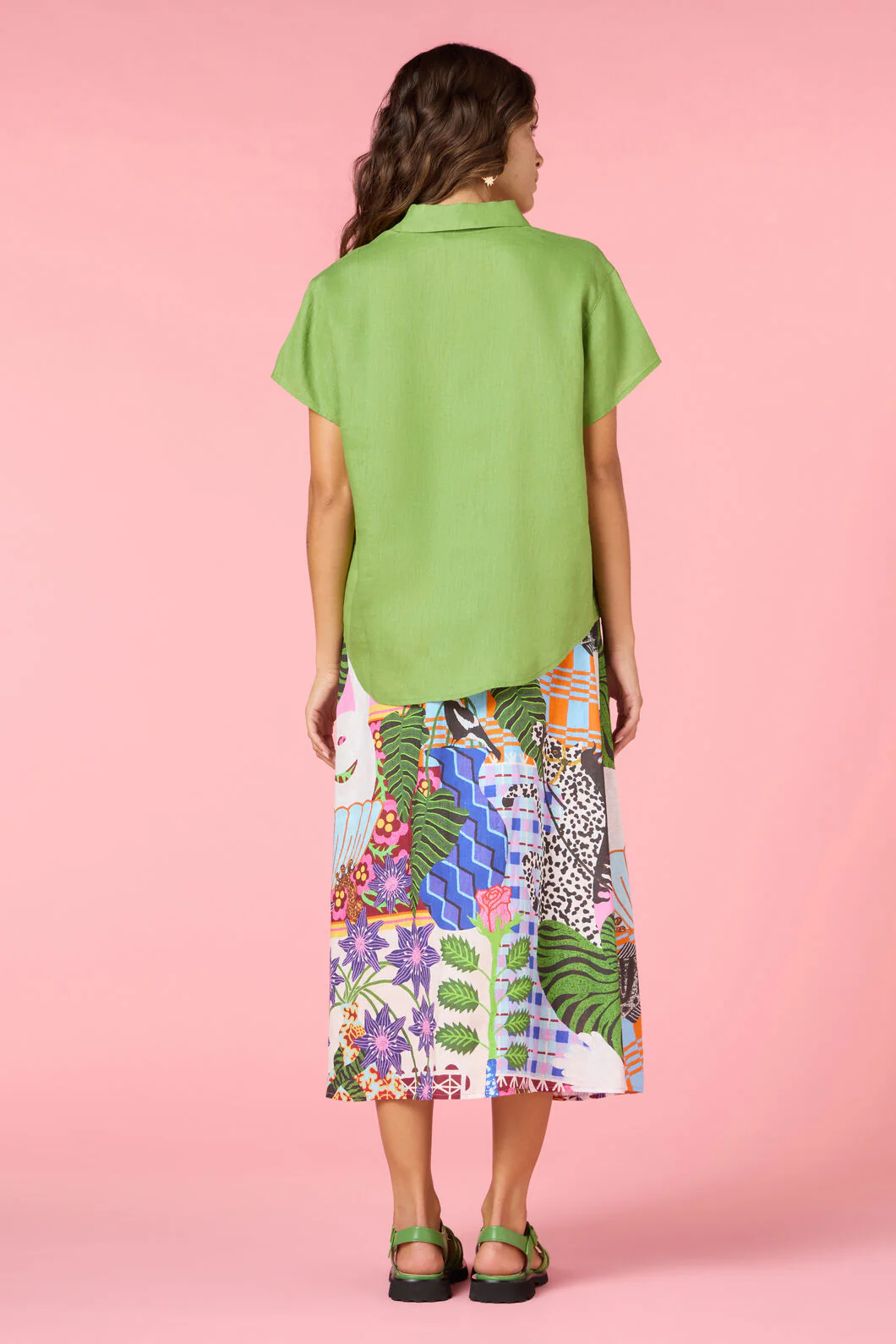 Button Batwing Shirt - Image 4