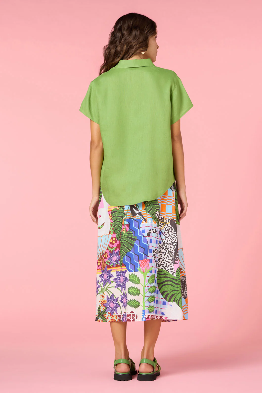 Button Batwing Shirt - Image 8