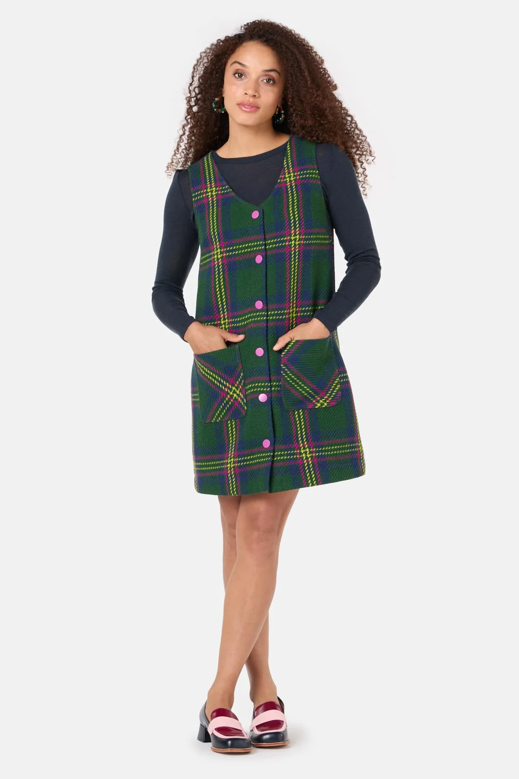 Camdem Pinafore Dress - Image 5