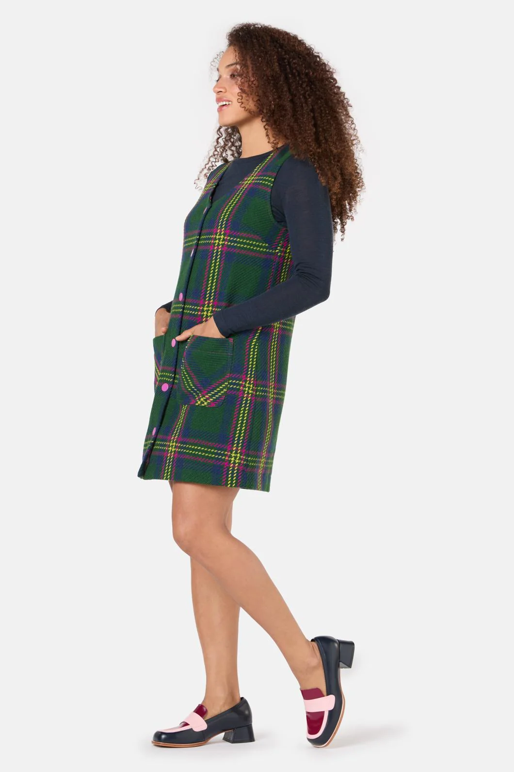 Camdem Pinafore Dress - Image 6