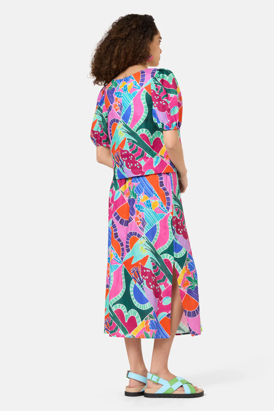 Caravan Holiday Linen Top - Image 5