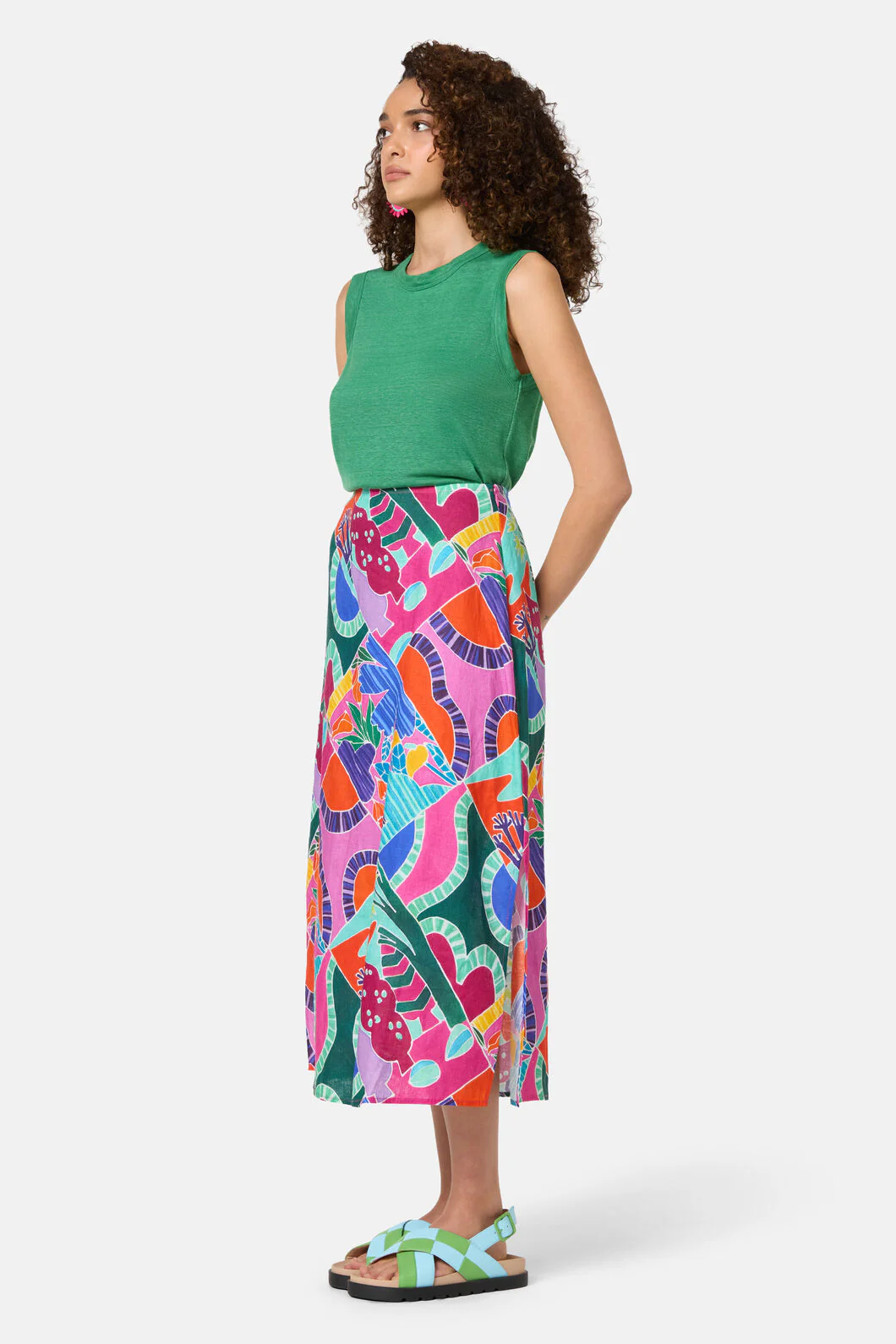 Caravan Holiday Midi Skirt - Image 3