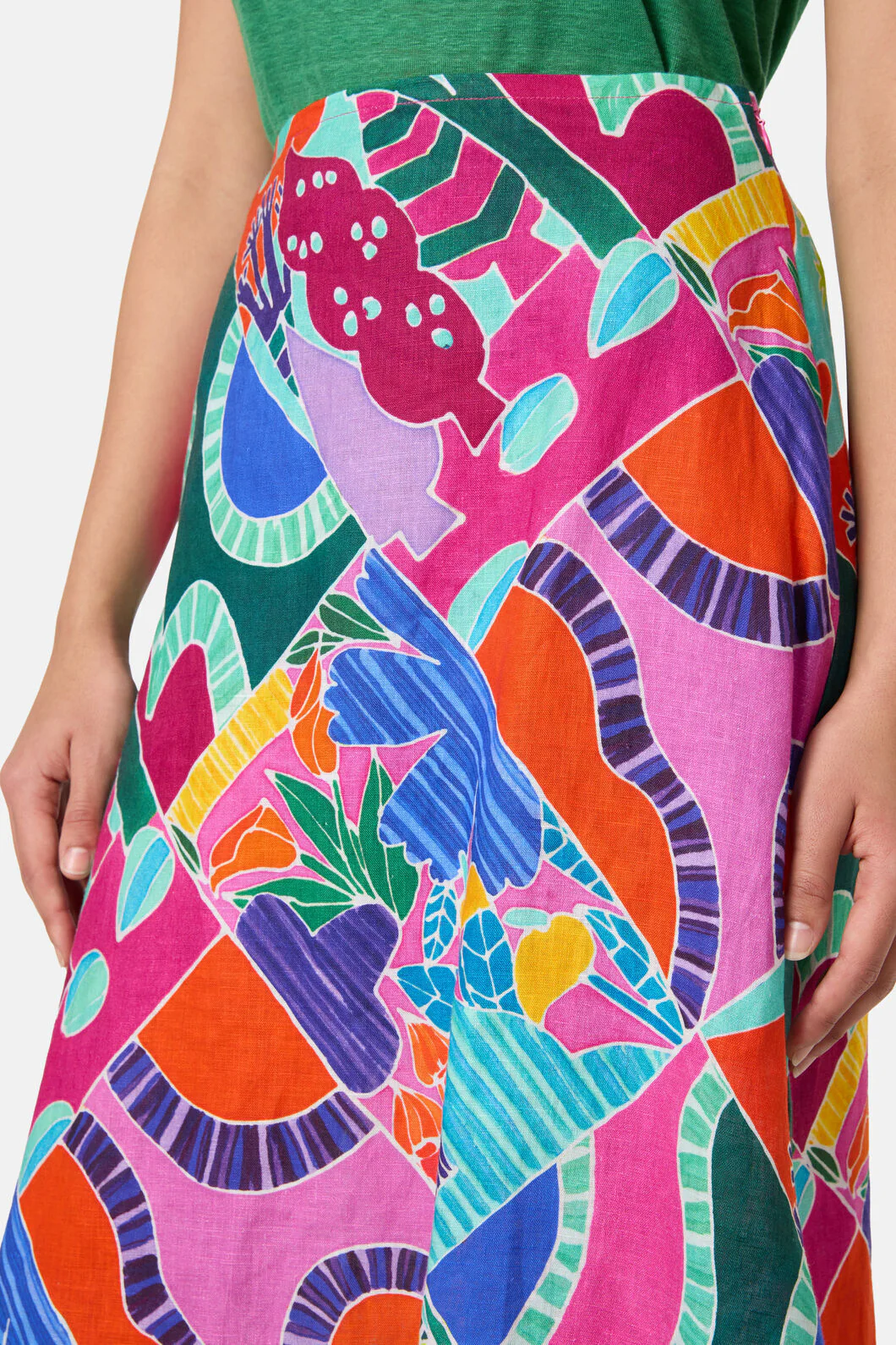 Caravan Holiday Midi Skirt - Image 6