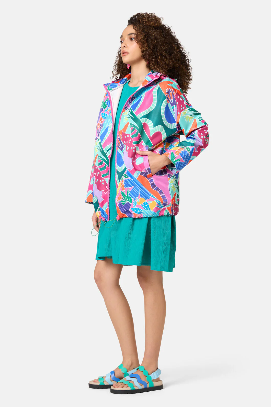 Caravan Printed Raincoat - Image 3