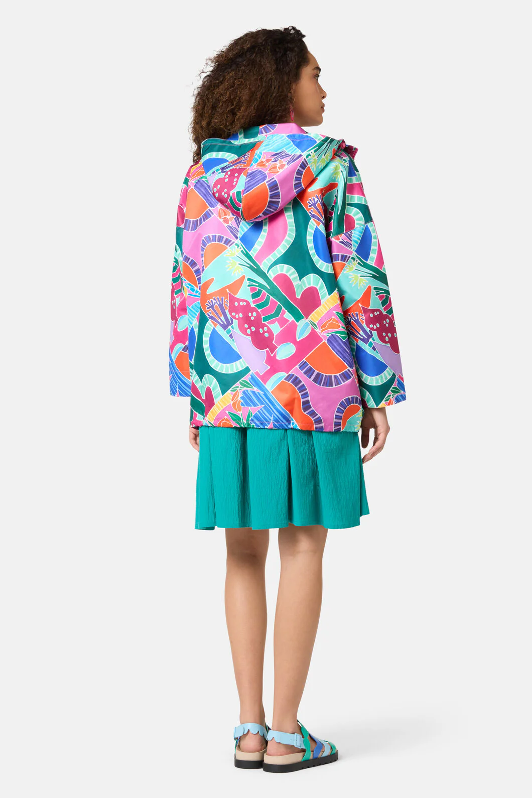 Caravan Printed Raincoat - Image 4