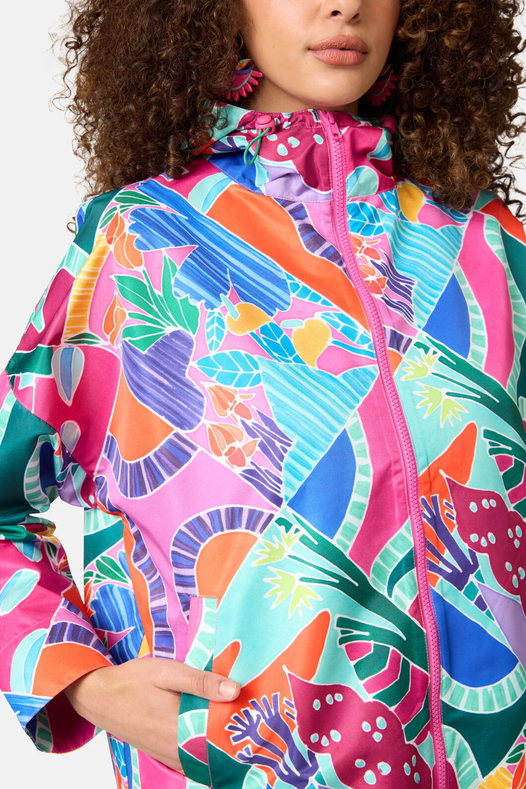 Caravan Printed Raincoat - Image 5