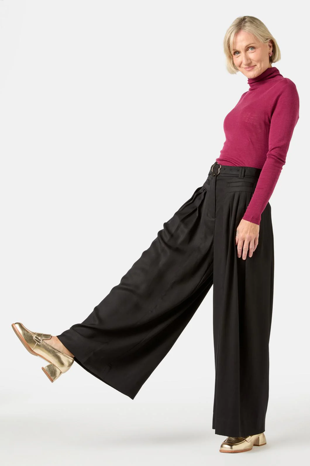 Carnaby Pleat Pant - Image 3