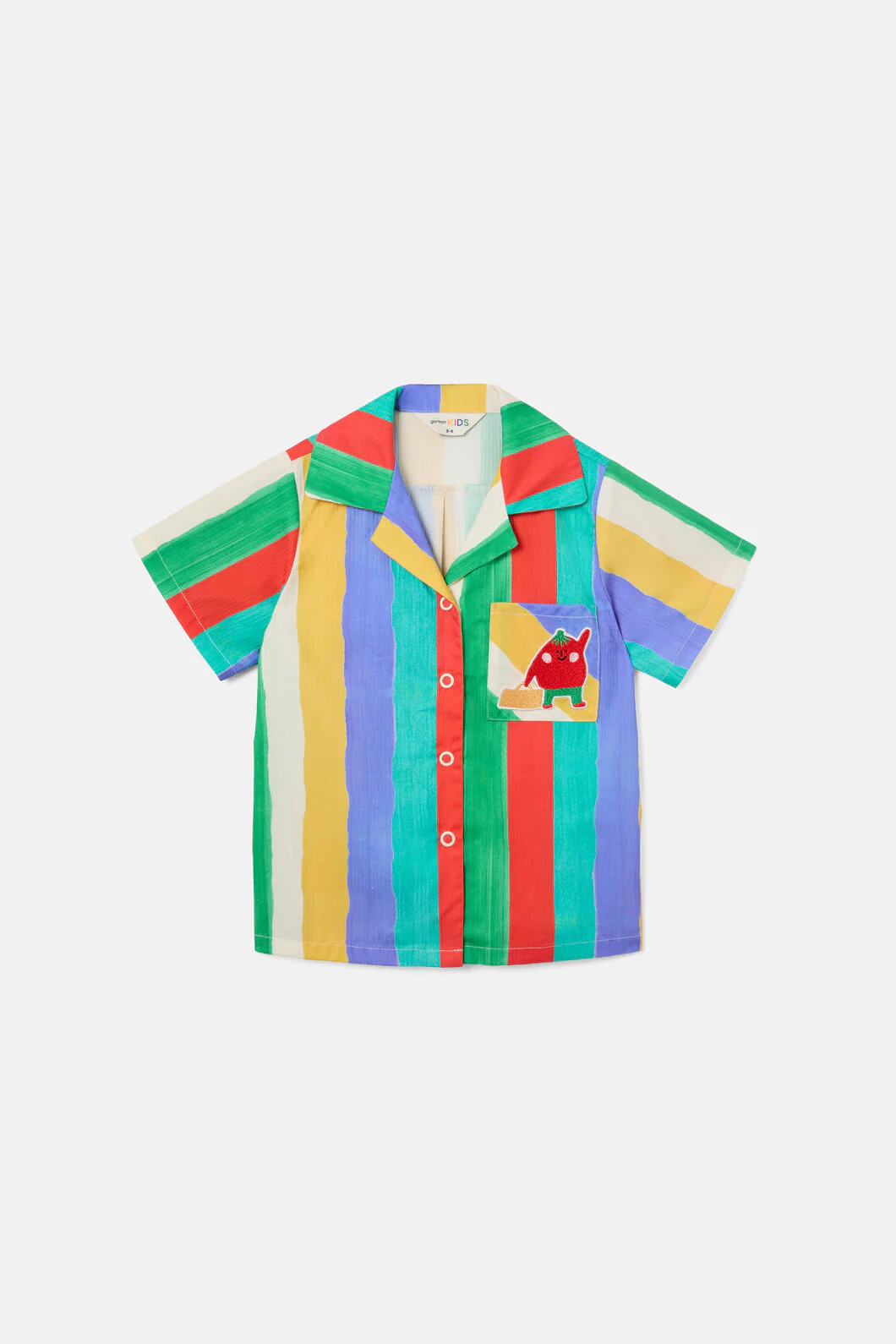 Carnival Stripe Kids Shirt - Image 2