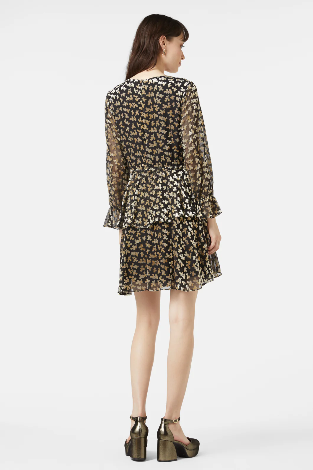 Champaign Bubbles Devore Dress - Image 4