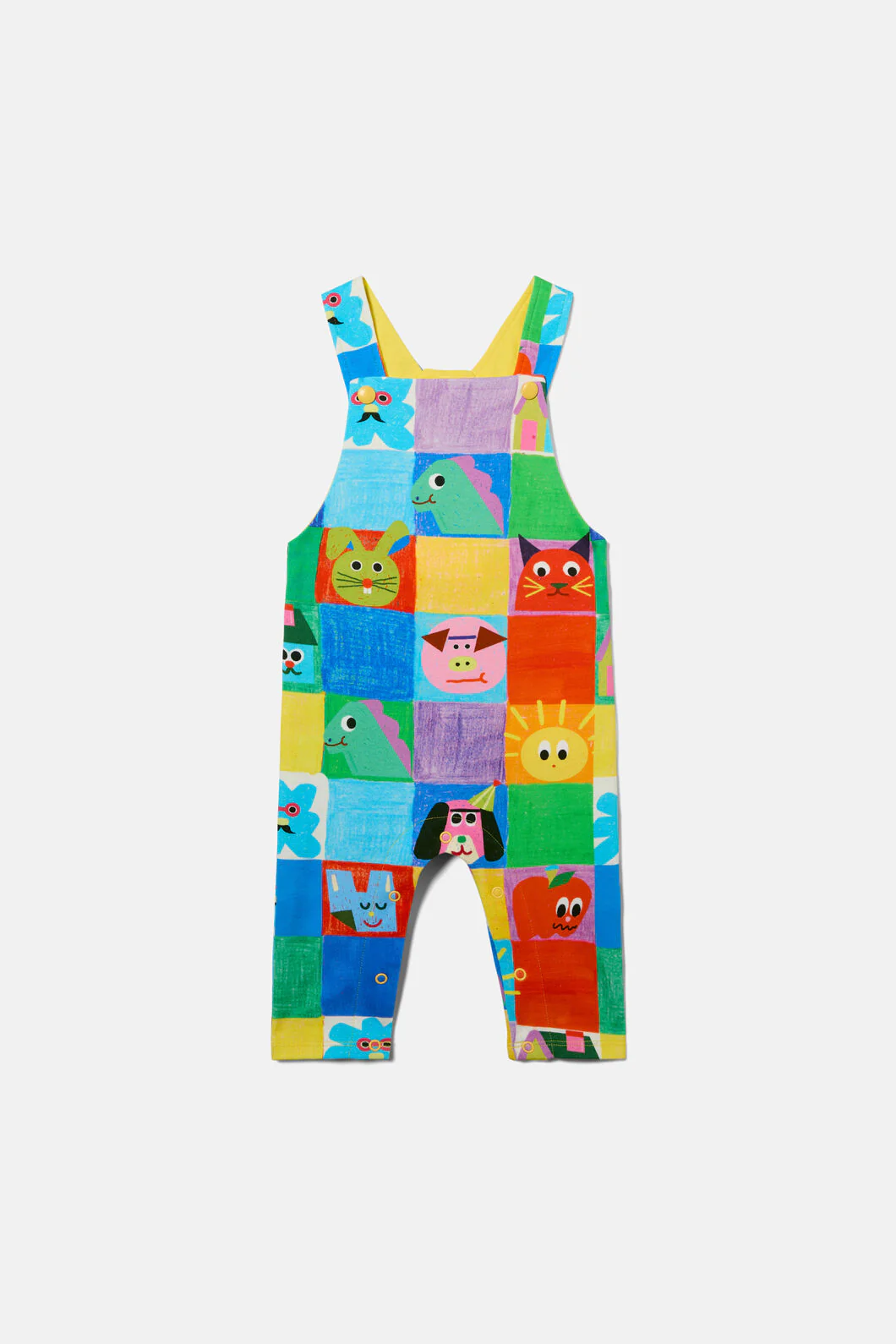 Check Mate Baby Overalls - Image 2