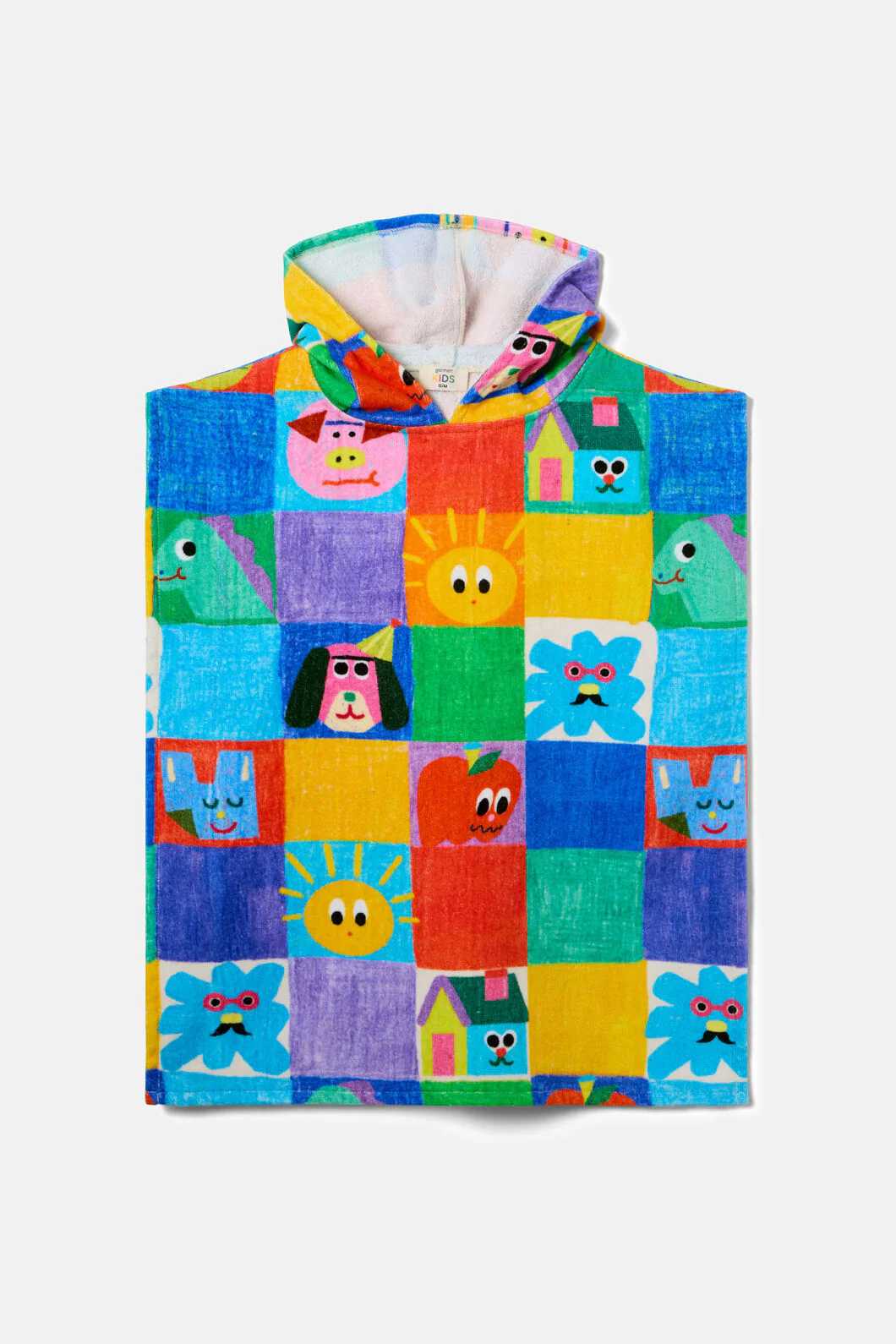 Check Mate Kids Swim Poncho - Image 3