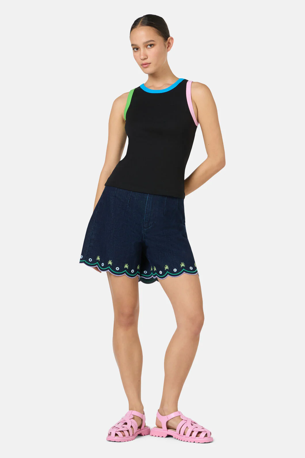 Chloe Contrast Tank - Image 7