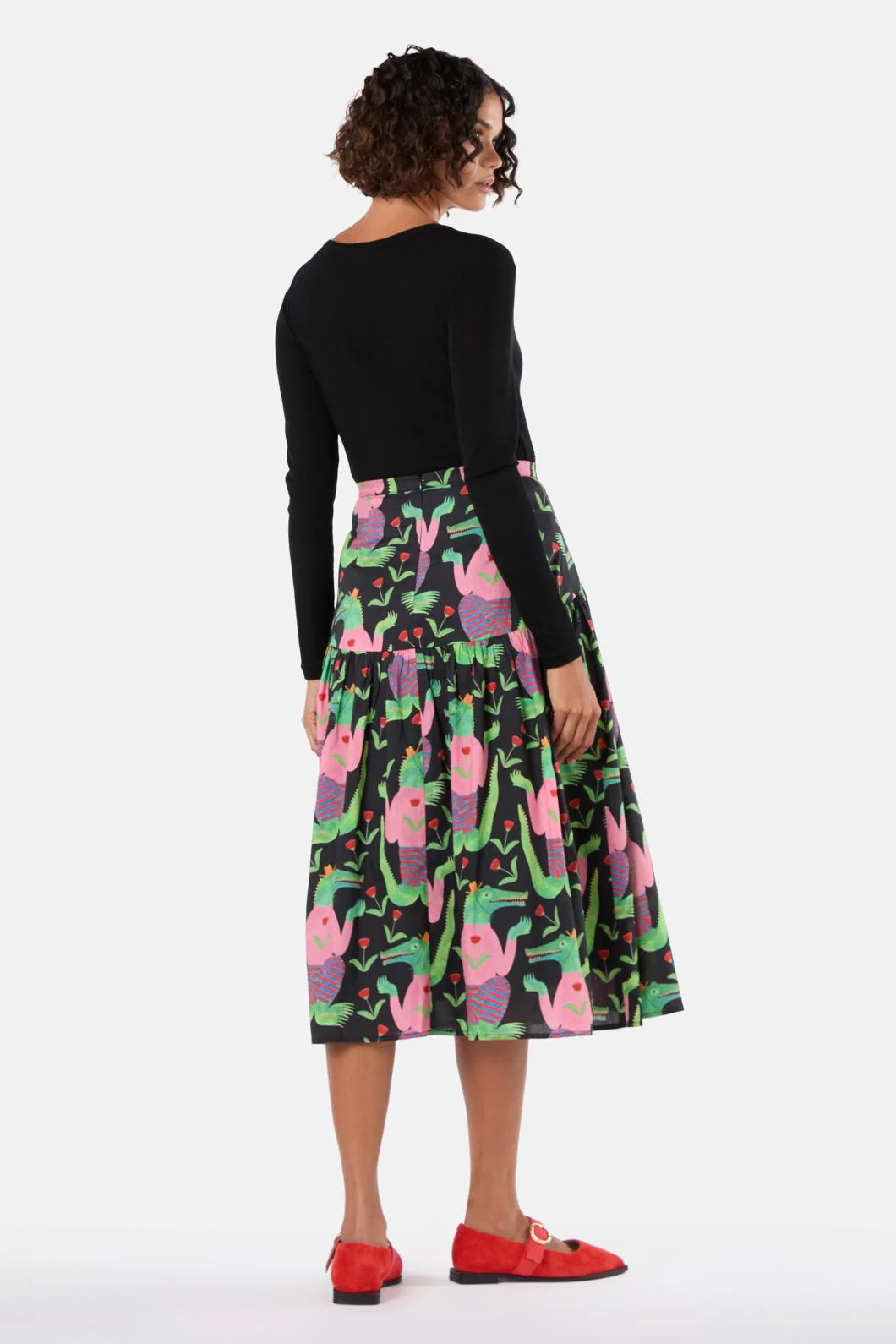 Chomp Midi Skirt - Image 4
