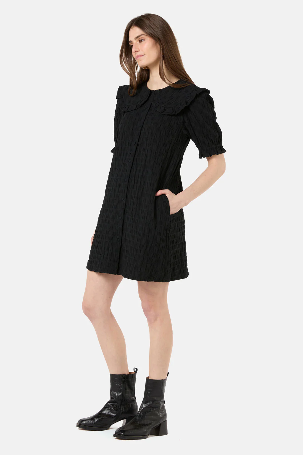 Clover Shirt Dress - Image 6