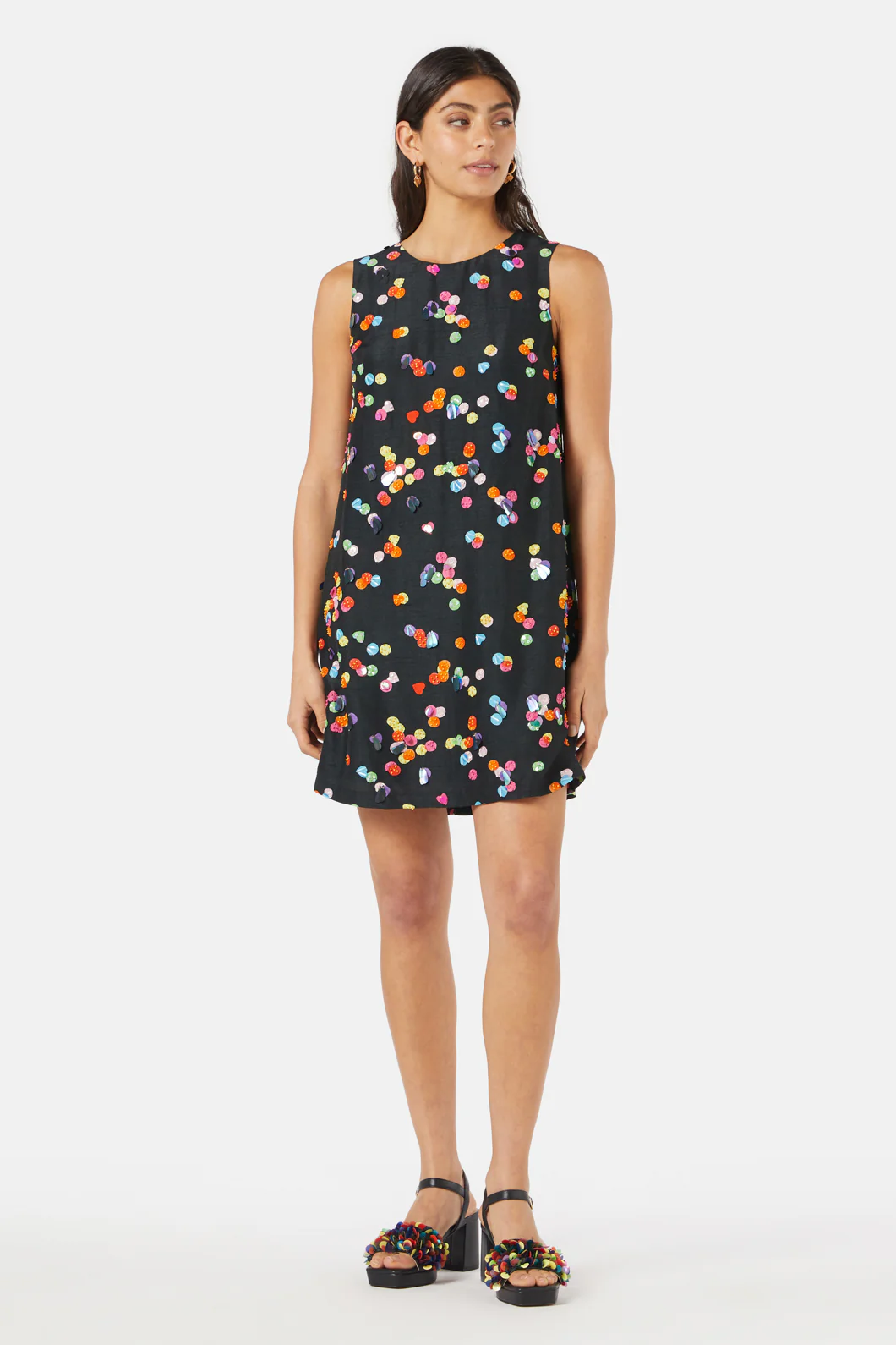 Confetti Hearts Shift Dress - Image 3