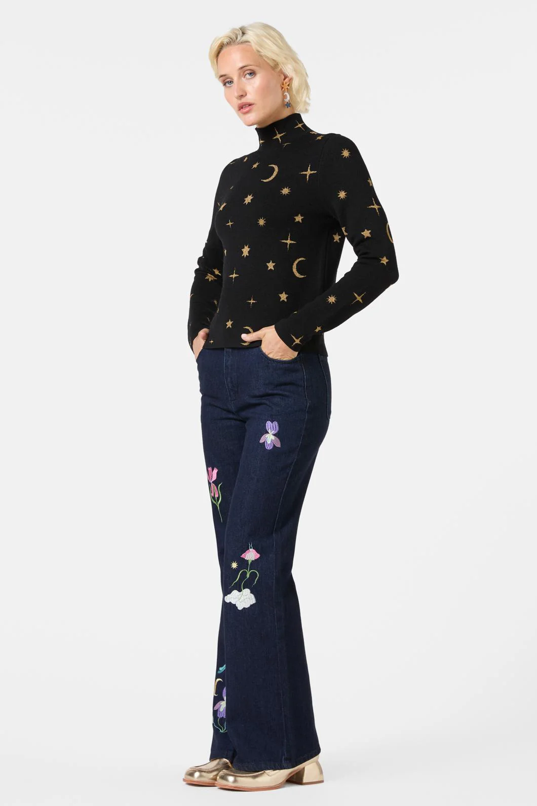 Constellation Knit Top - Image 3