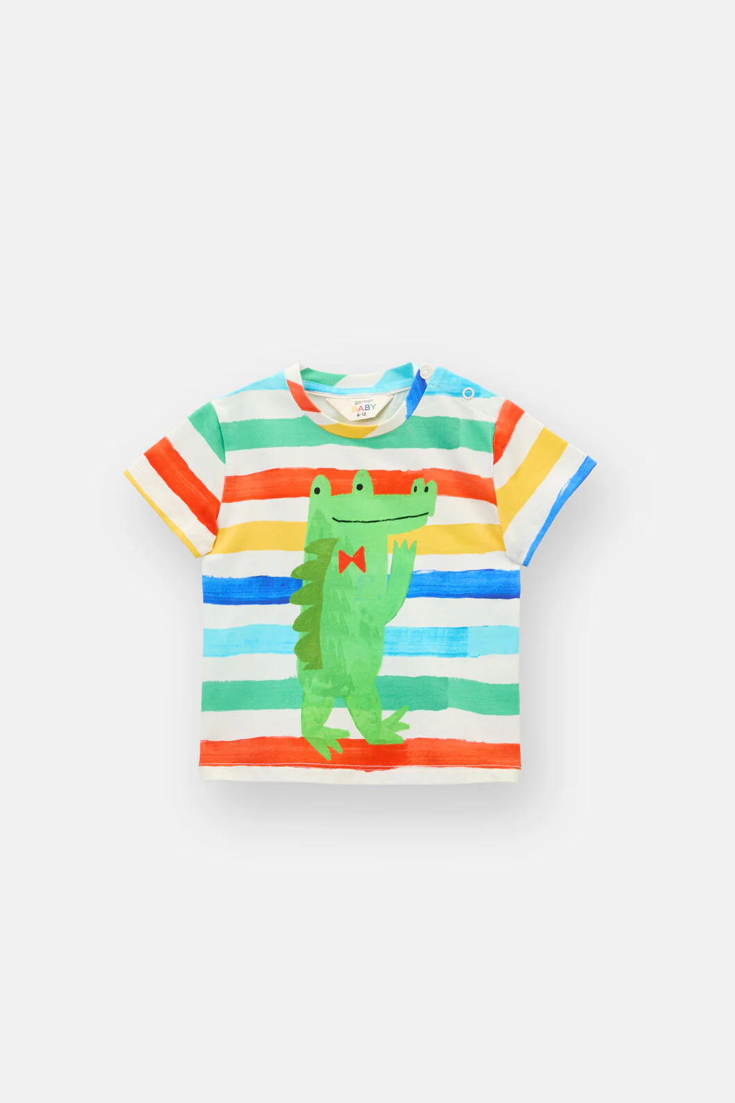 Croc Stripe Baby SS Tee - Image 3